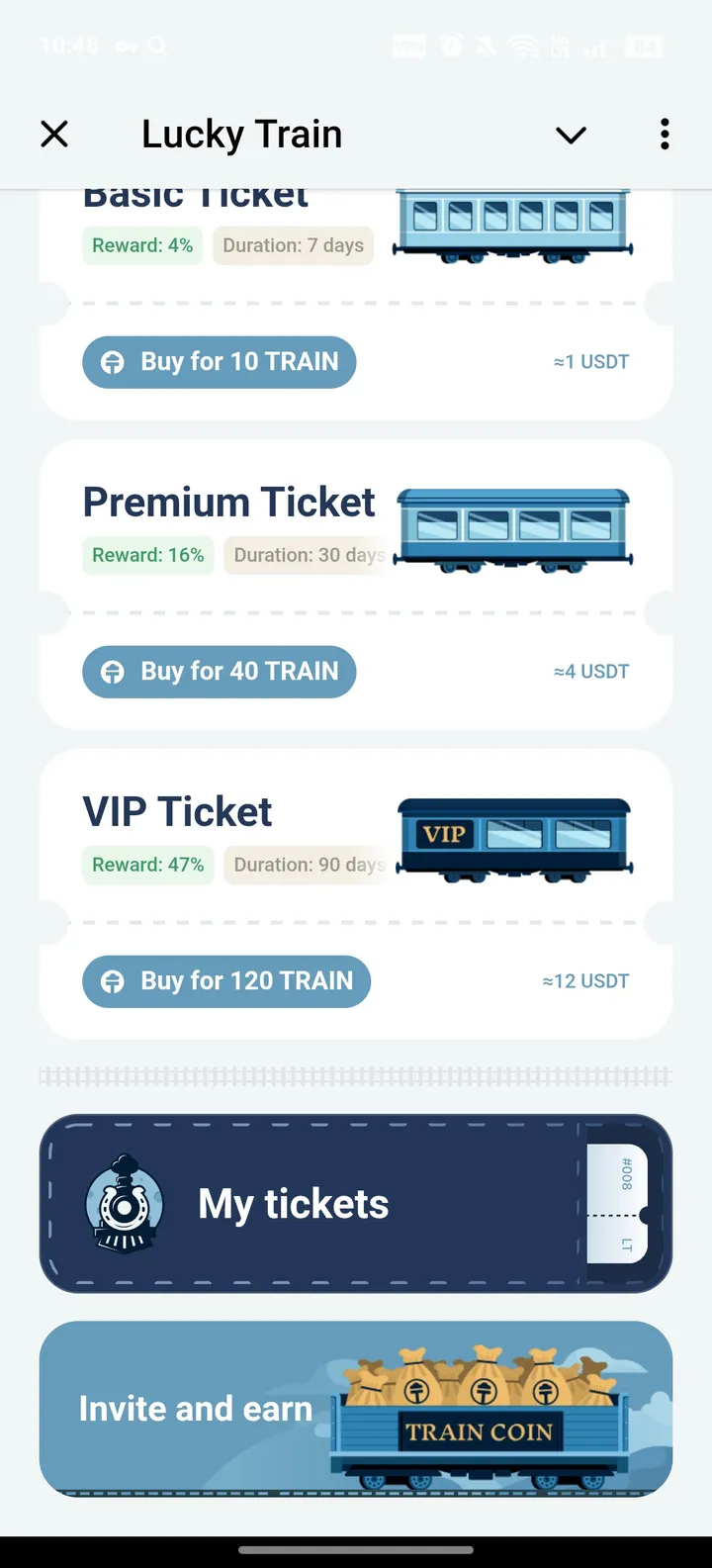 Lucky Train — Screenshot 2