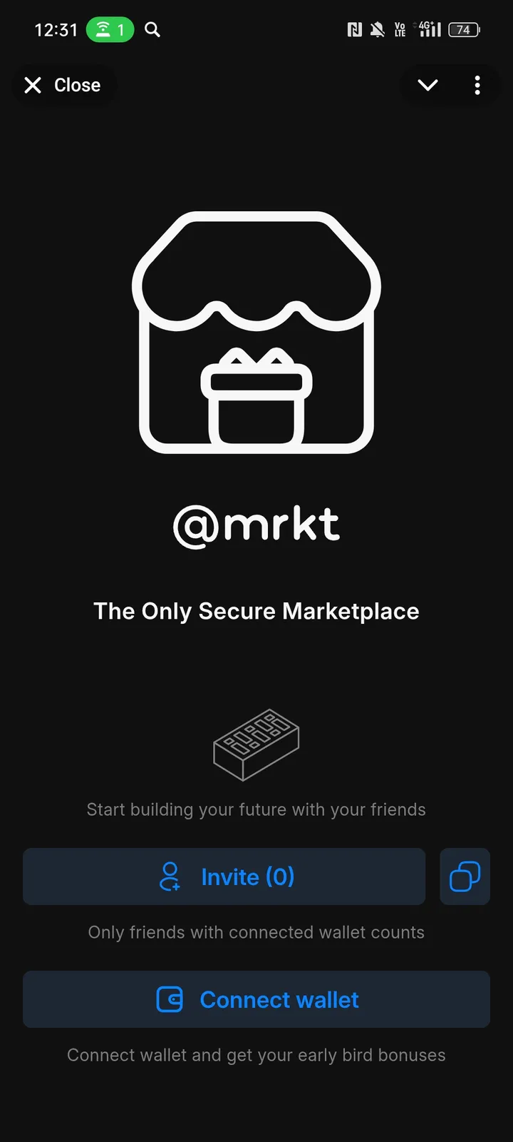 MRKT — Screenshot 1