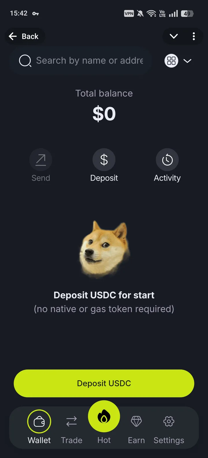 MemWallet — Screenshot 1