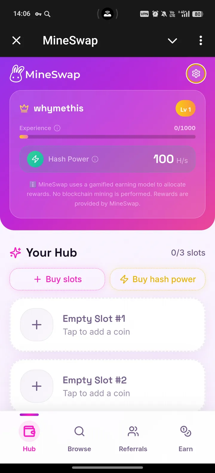 MineSwap — Screenshot 1