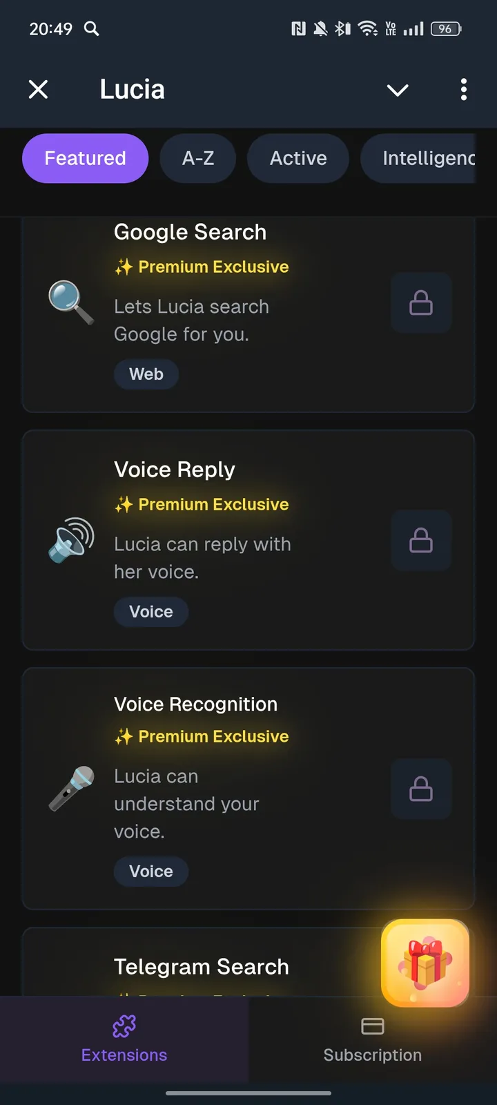 Lucia — Screenshot 2