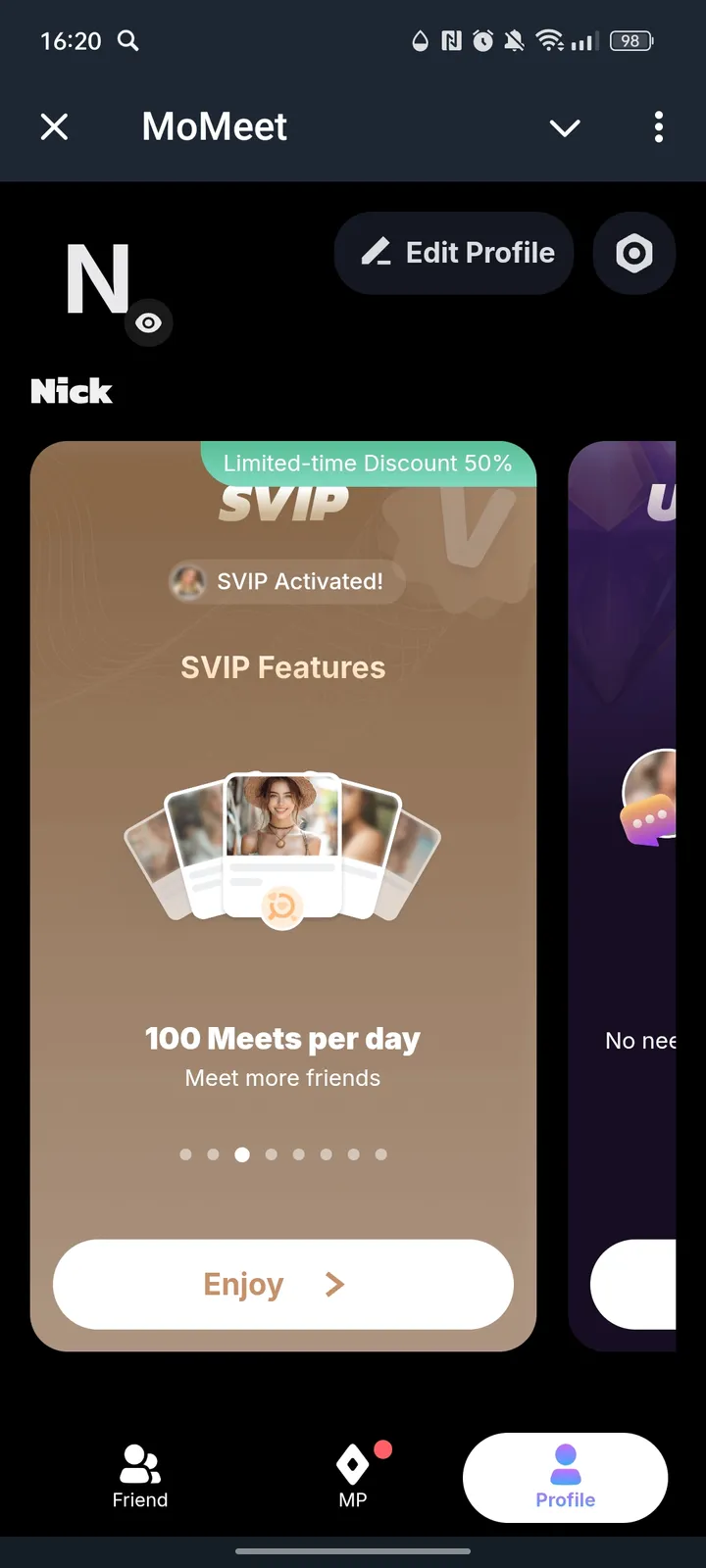 MoMeet — Screenshot 3