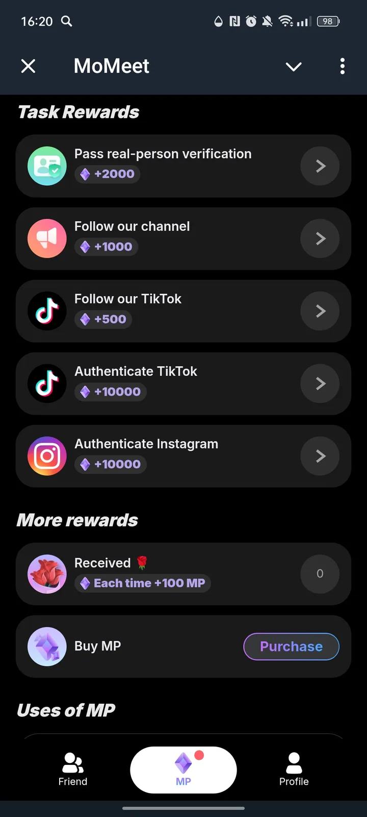 MoMeet — Screenshot 4