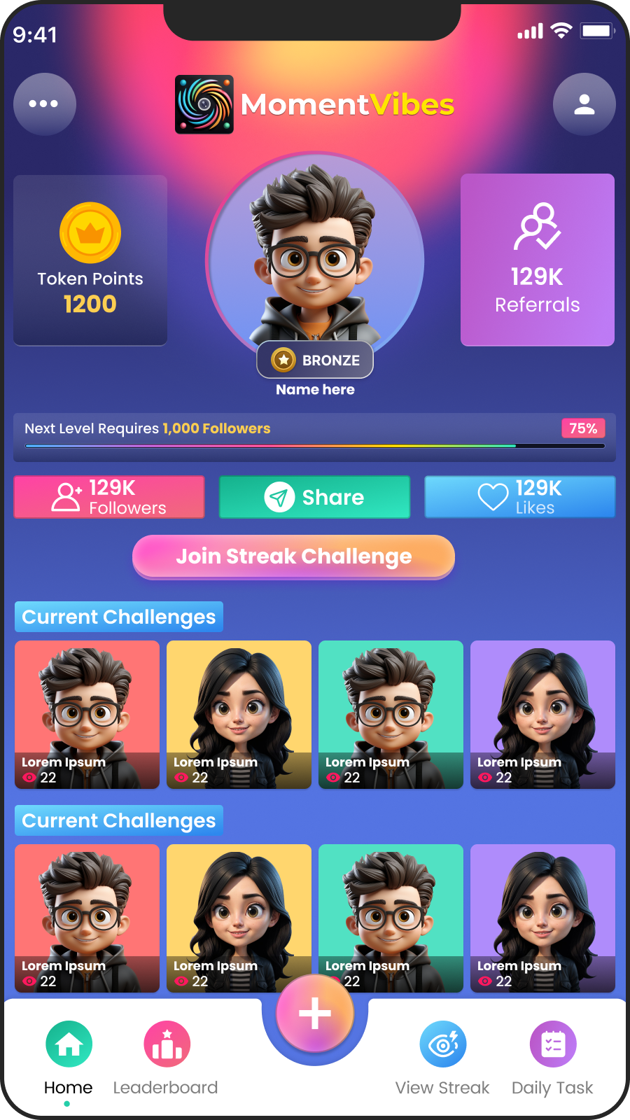 MomentVibes — Screenshot 2