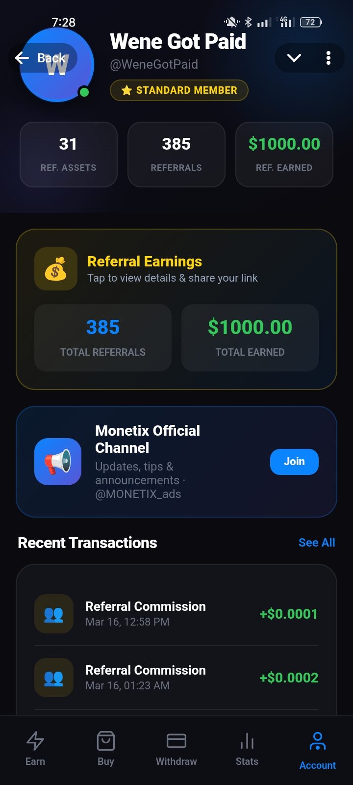 Monetix — Screenshot 3