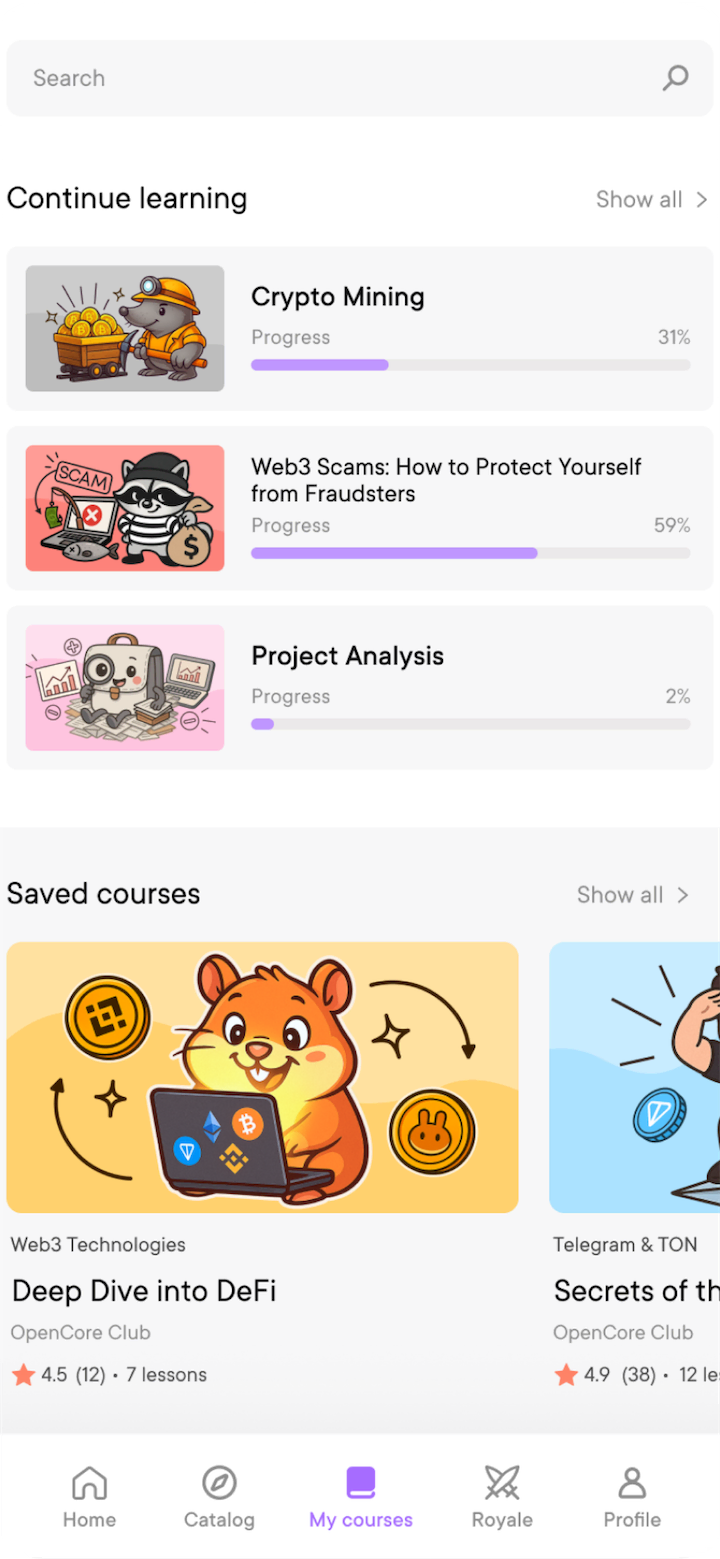 Open Academy — Screenshot 2
