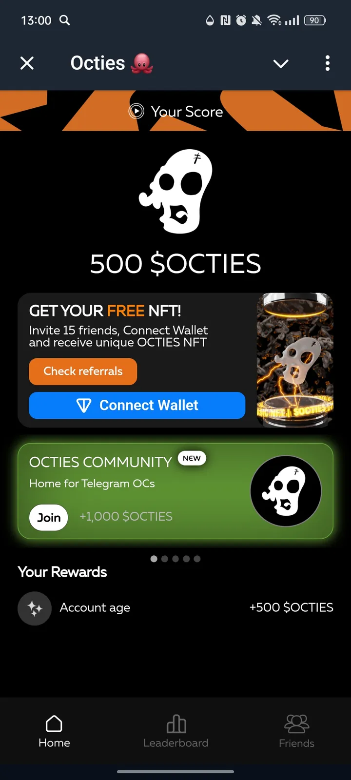 Octies 🐙 — Screenshot 1