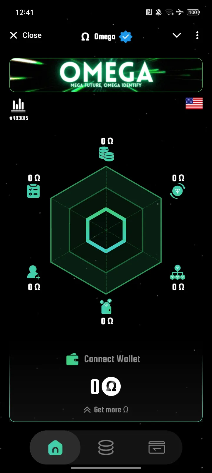 Omega — Screenshot 2