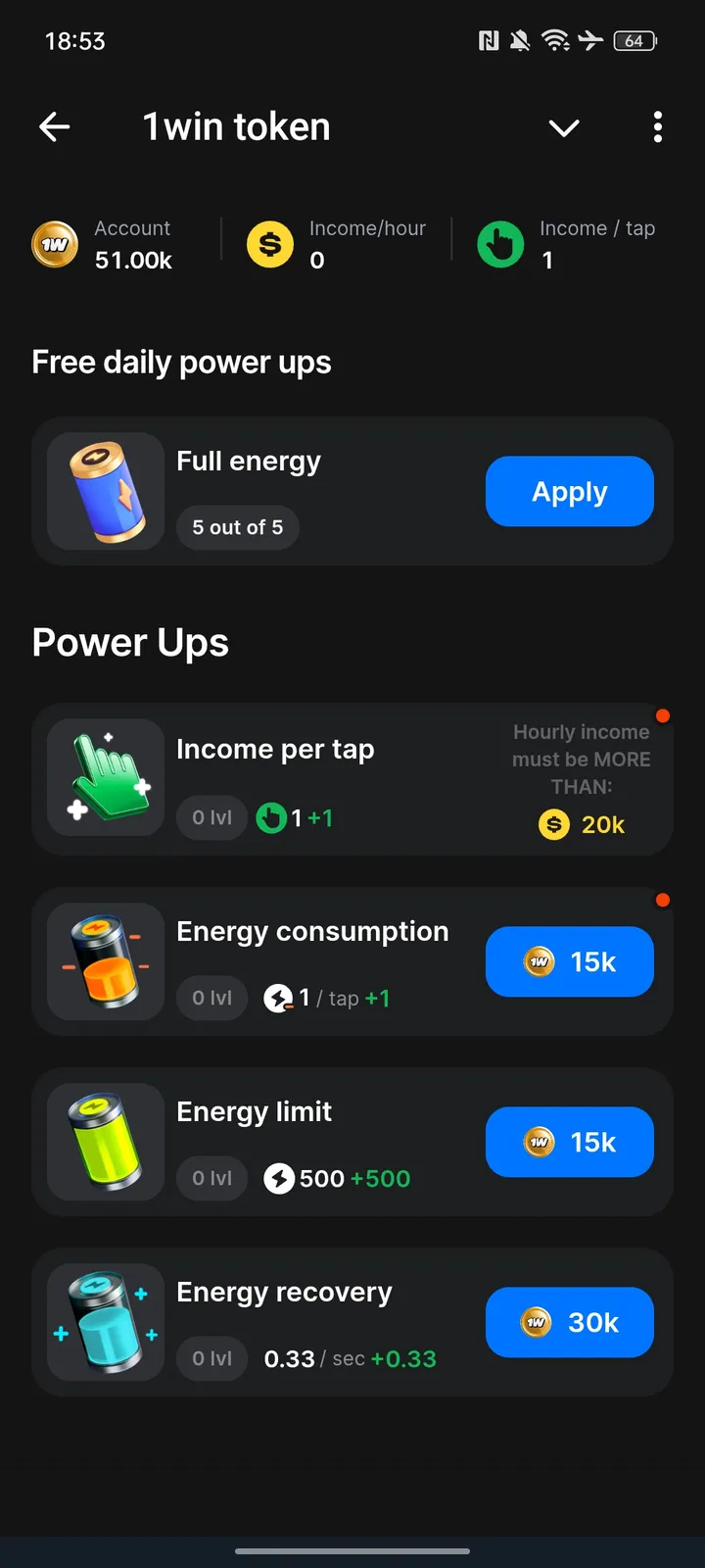 1win token — Screenshot 4