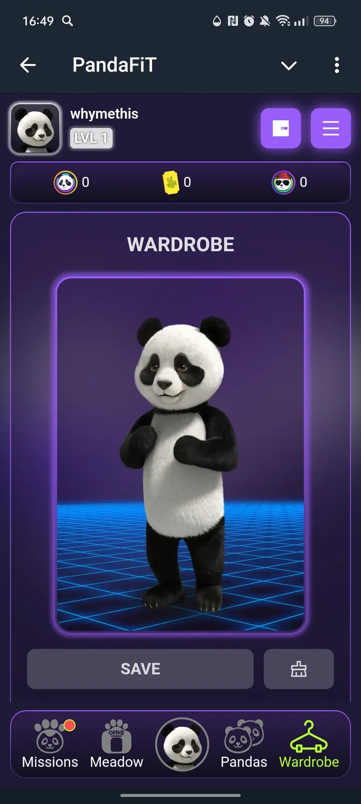PandaFiT — Screenshot 4