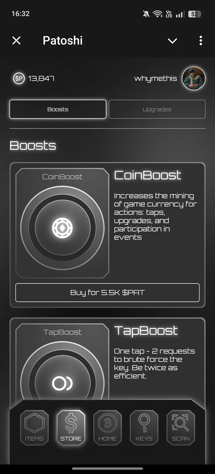 Patoshi — Screenshot 2