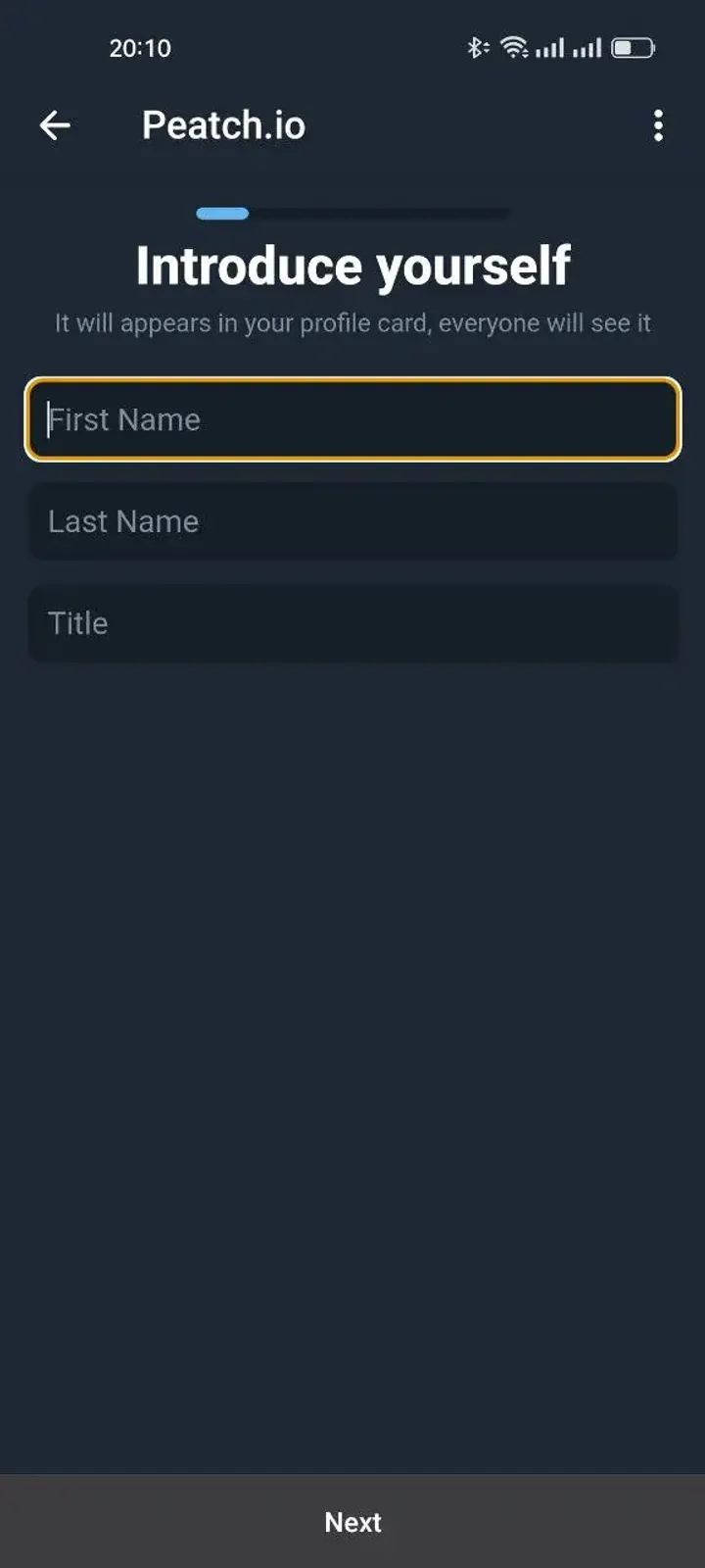 Peatch.io — Screenshot 2
