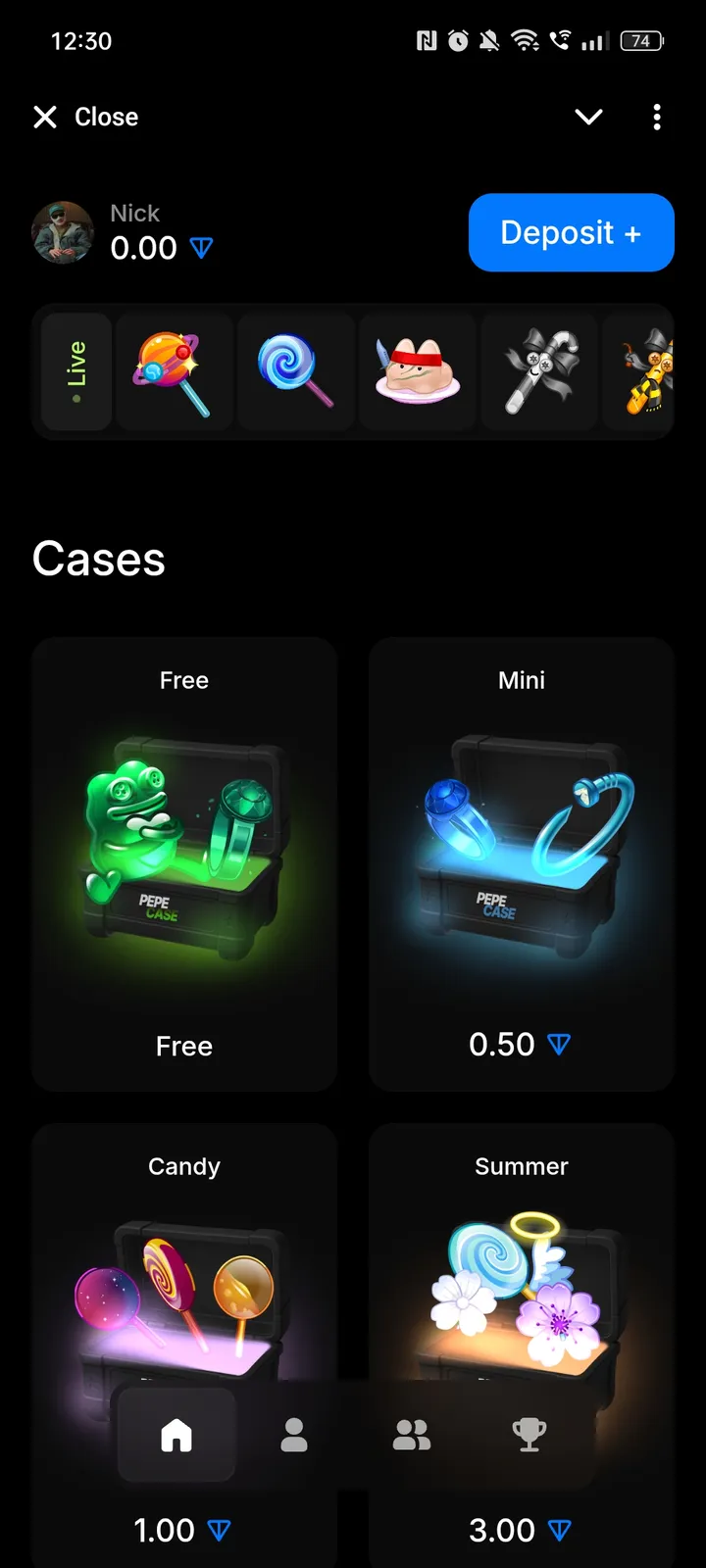 PepeCase — Screenshot 1