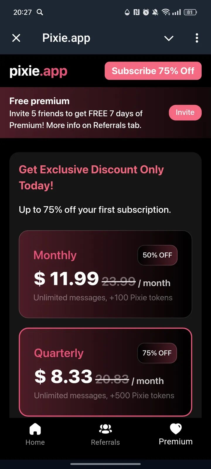 Pixie.app — Screenshot 3