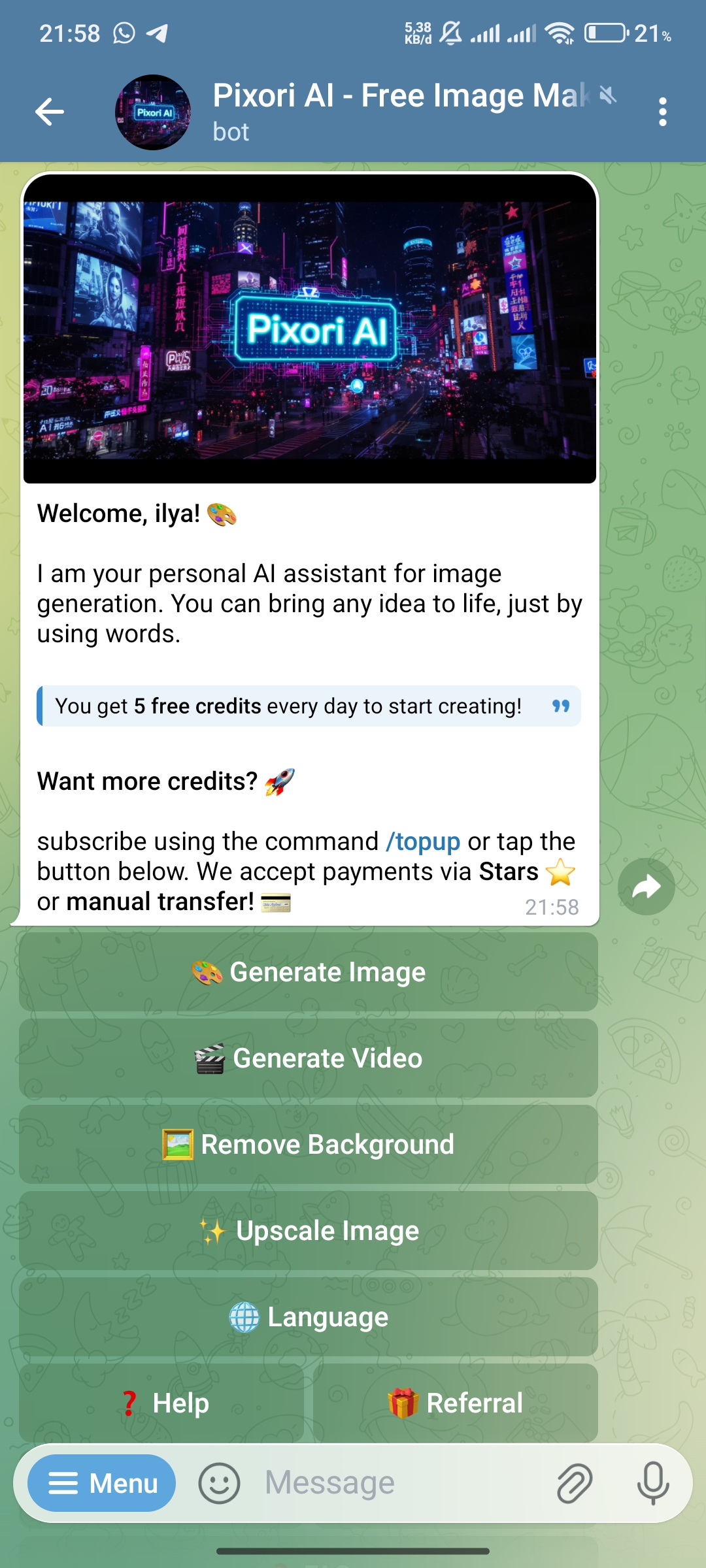 Pixori AI - Free Image Maker — Screenshot 1