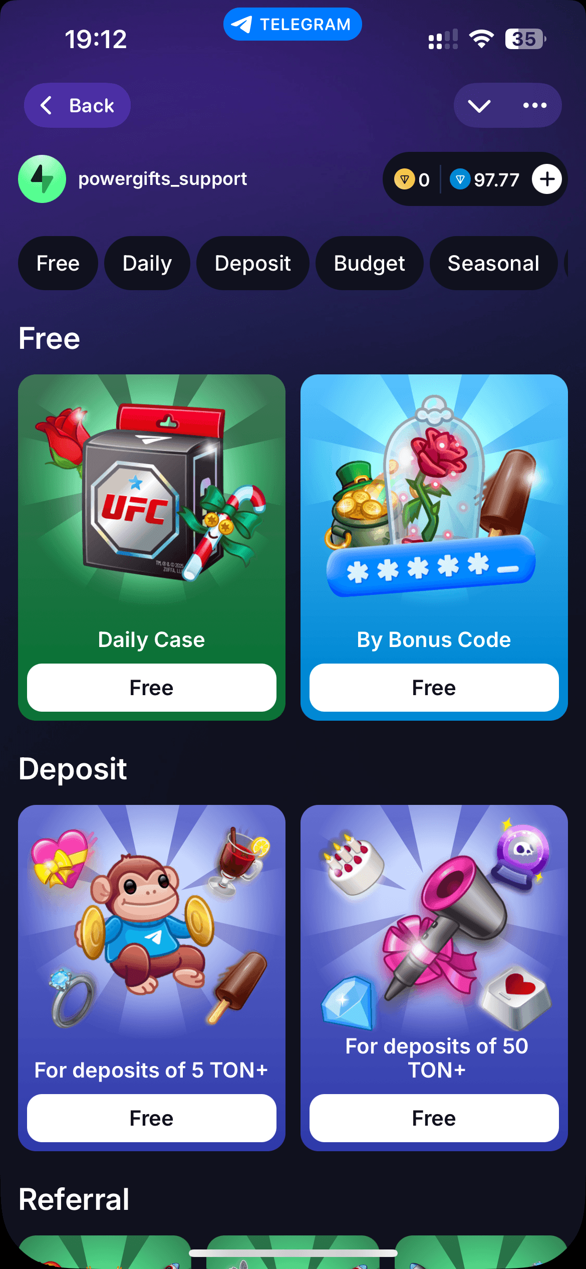PowerGifts — Screenshot 3