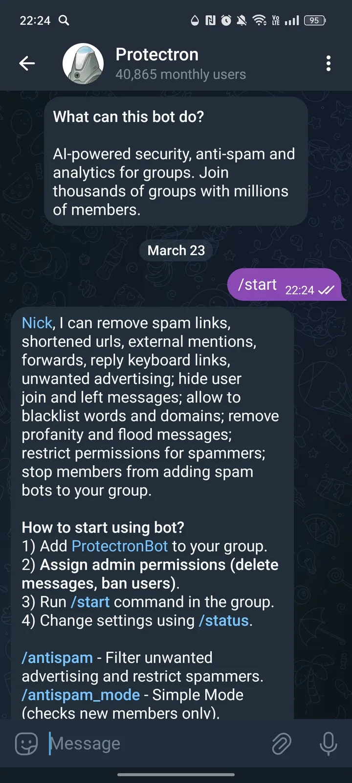 Protectron — Screenshot 1