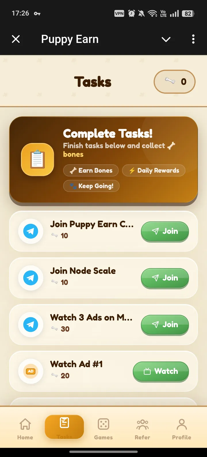 Puppy Earn — Screenshot 2