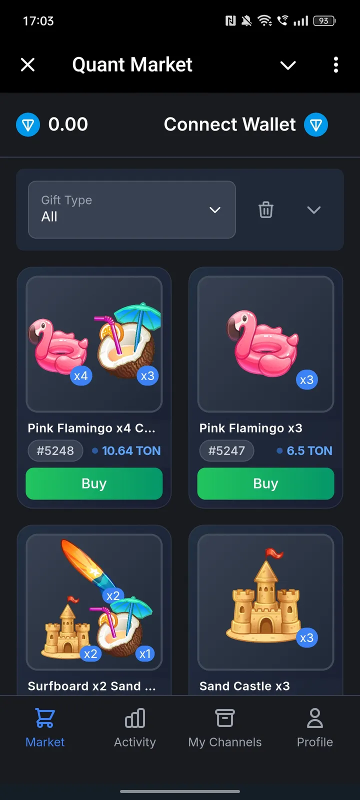 Quant Market — Screenshot 1