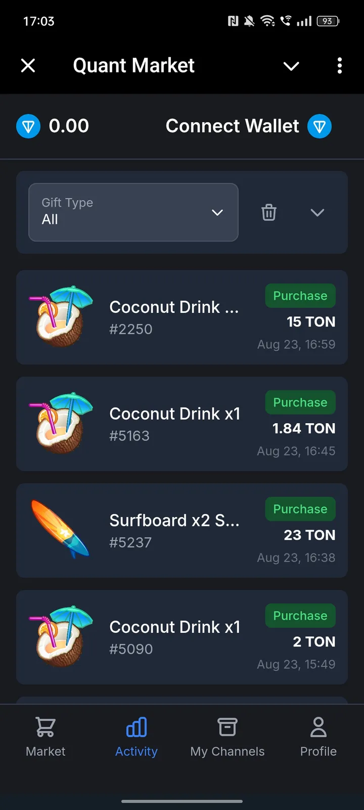 Quant Market — Screenshot 2