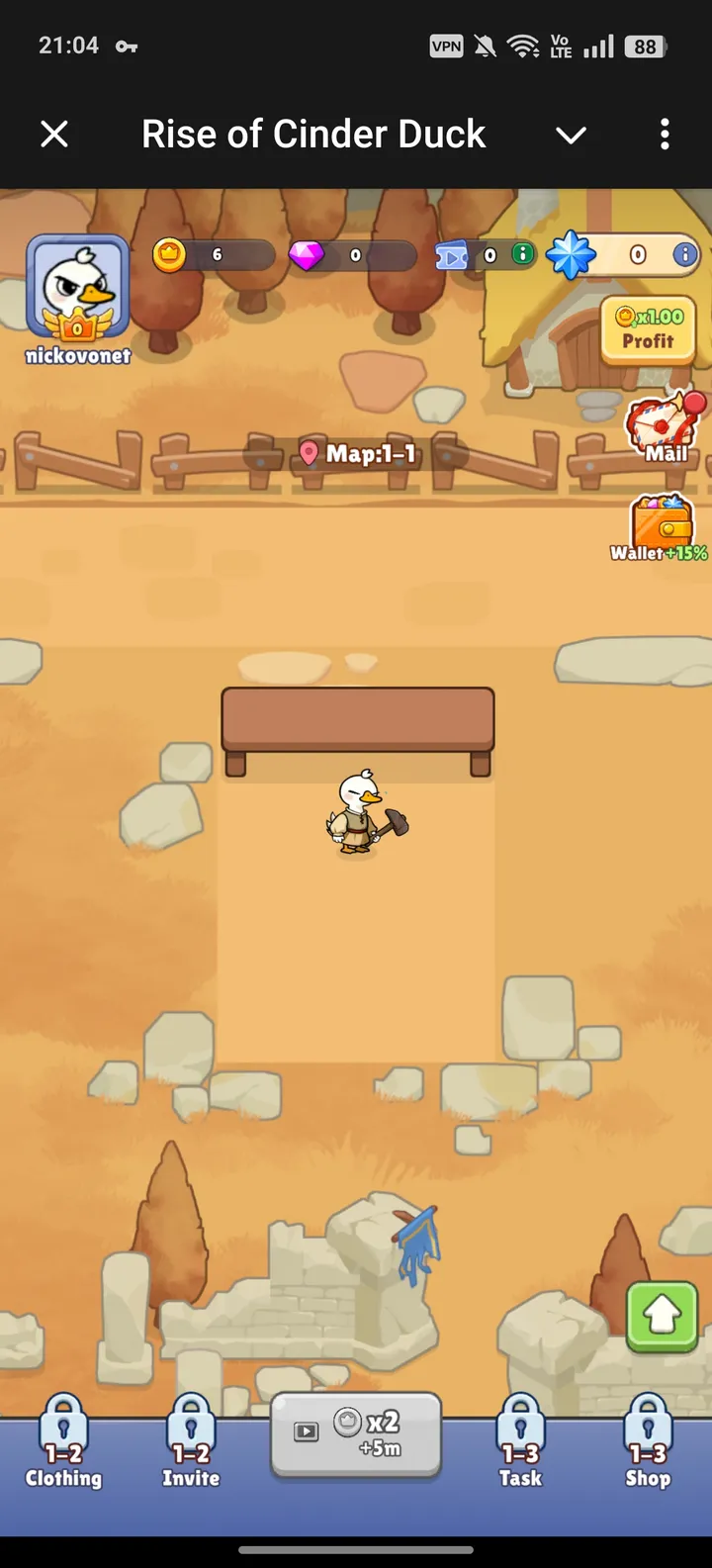 Rise of Cinder Duck — Screenshot 1