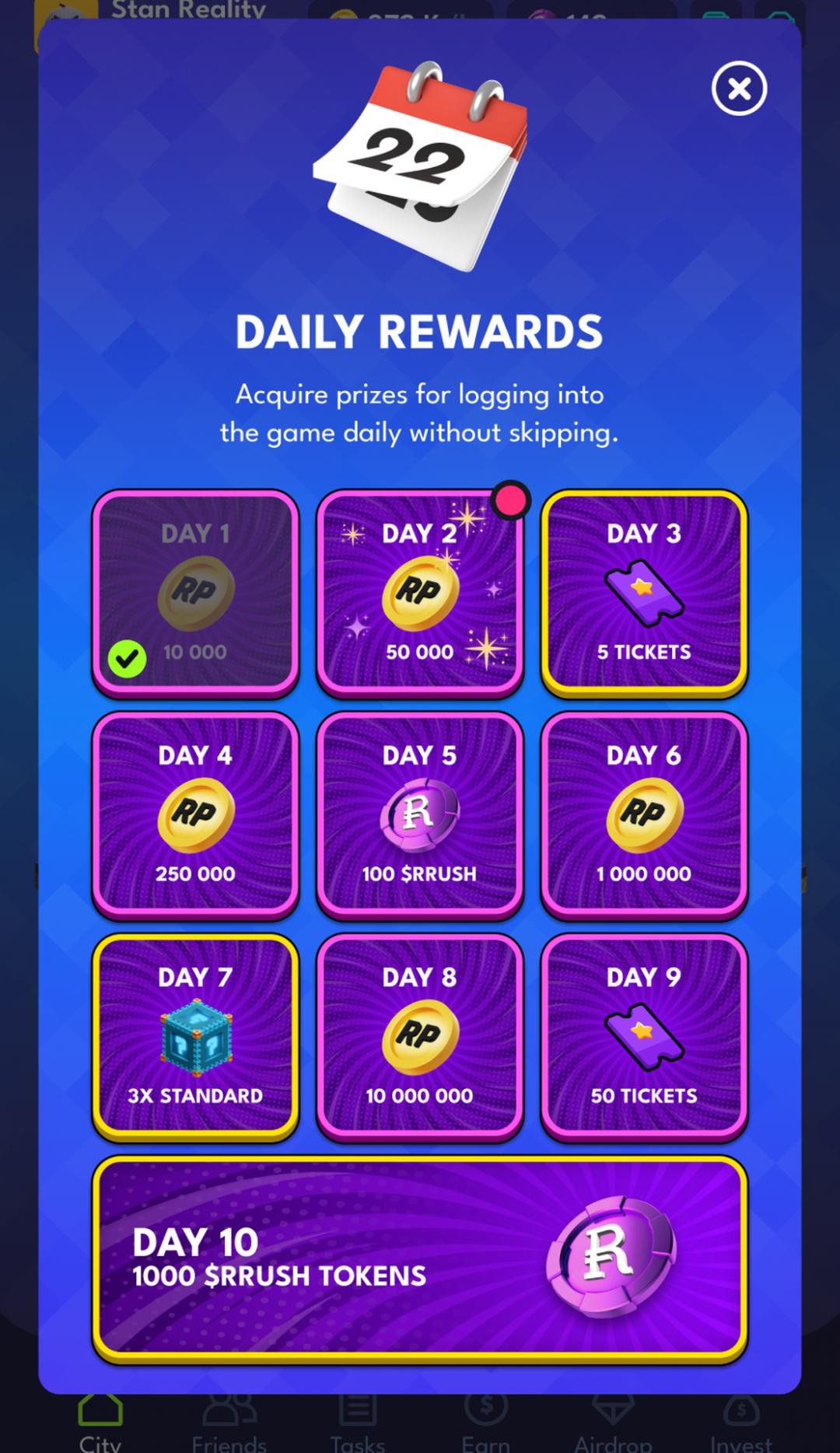 Reality Rush — Screenshot 1