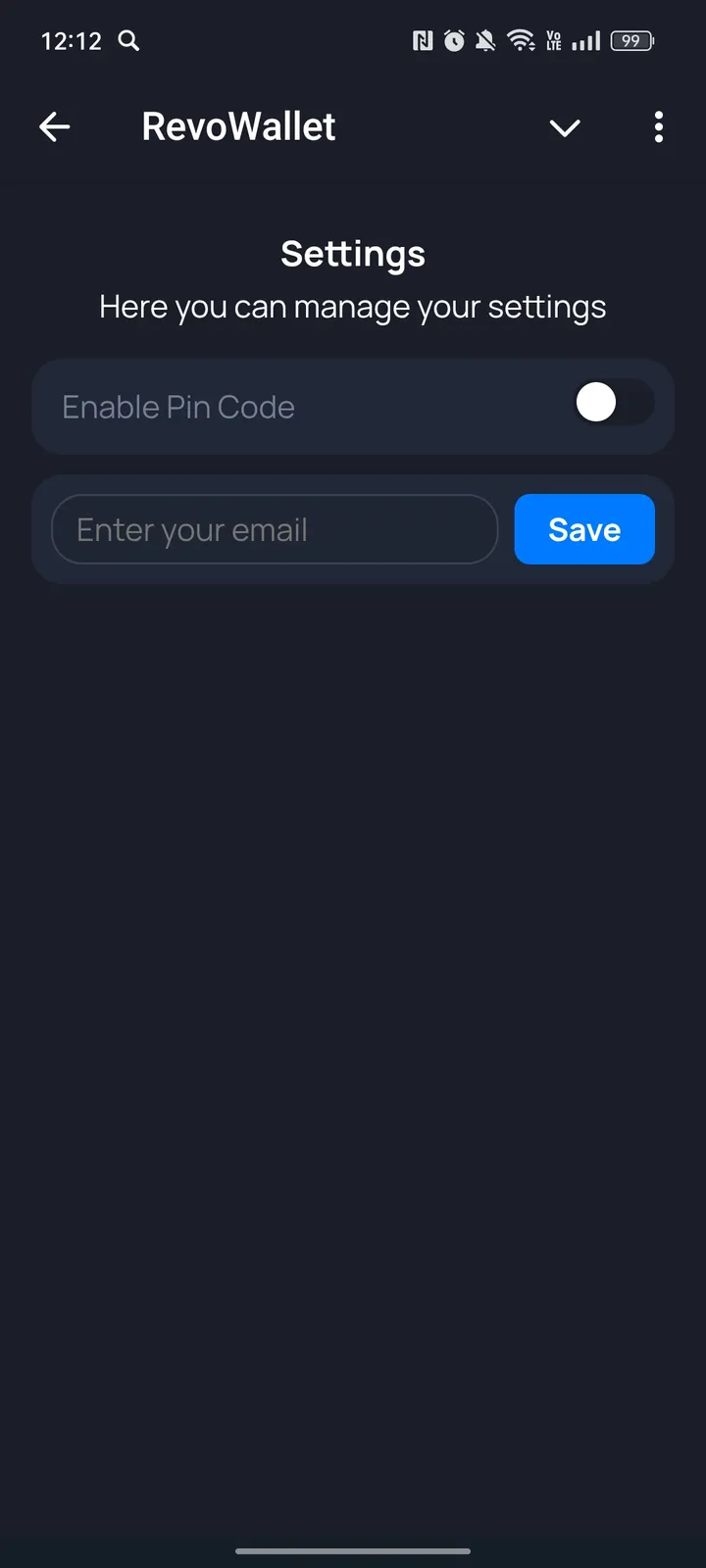 RevoWallet — Screenshot 2