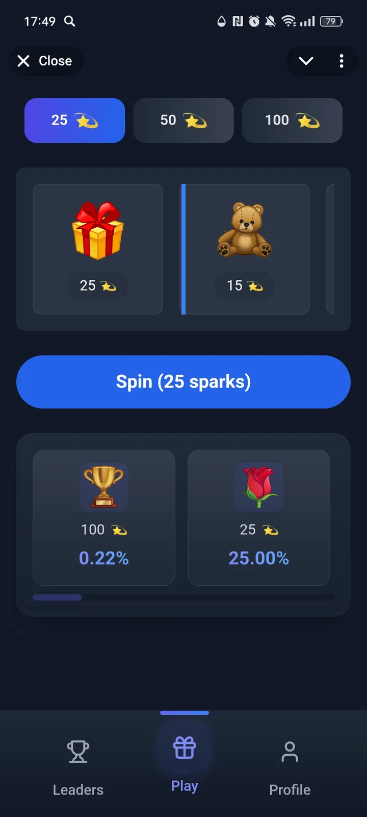 Gift Roulette — Screenshot 1