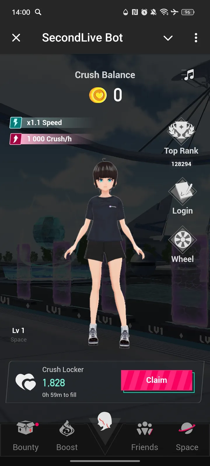 SecondLive Bot — Screenshot 1