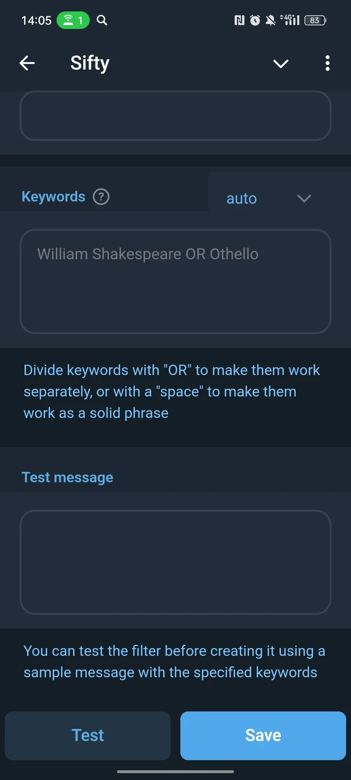 Sifty — Screenshot 4