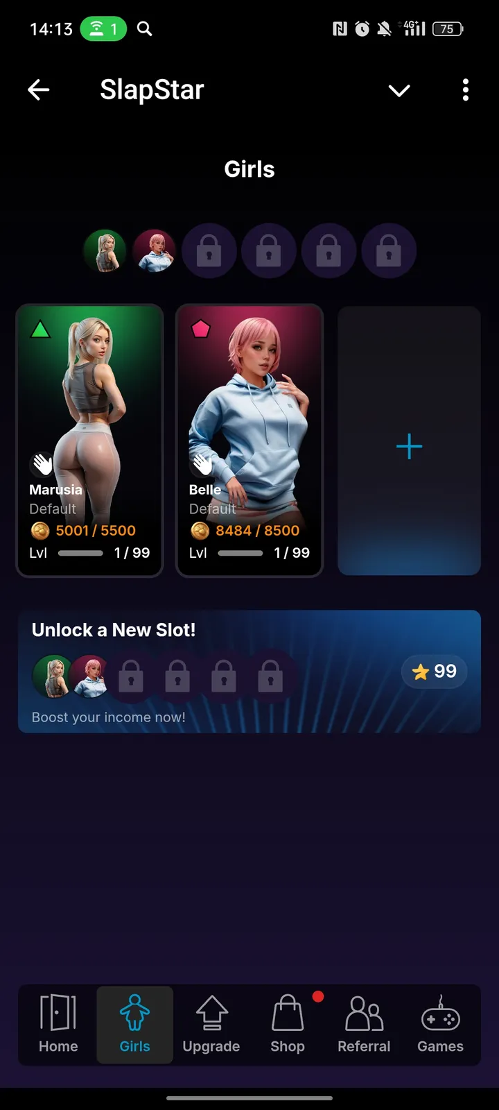 SlapStar — Screenshot 2