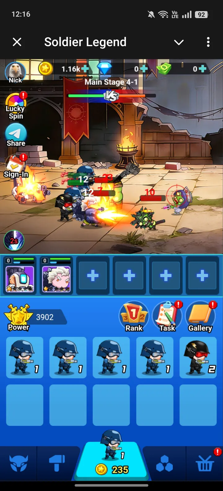 Soldier Legend — Screenshot 1