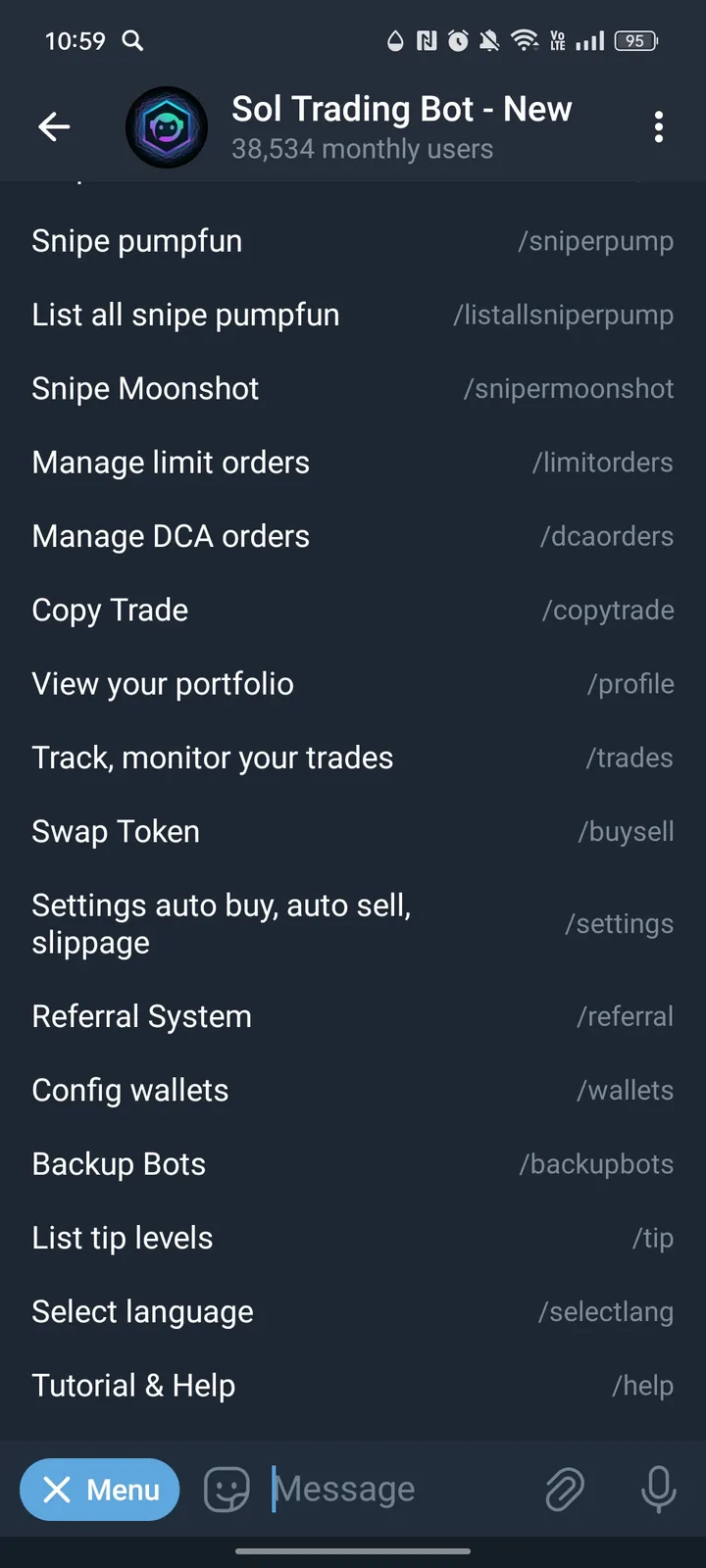 Sol Trading Bot - New — Screenshot 3