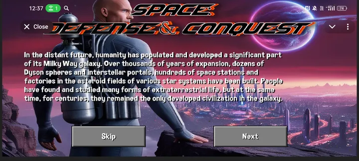 Space: Defense & Conquest — Screenshot 1