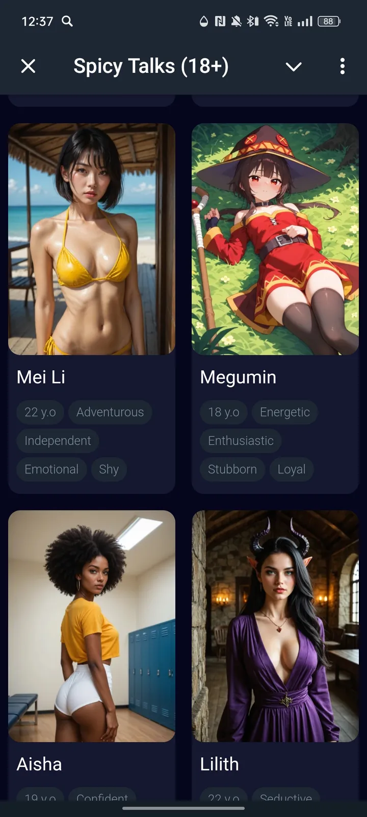 Spicy Talks (18 ) — Screenshot 2