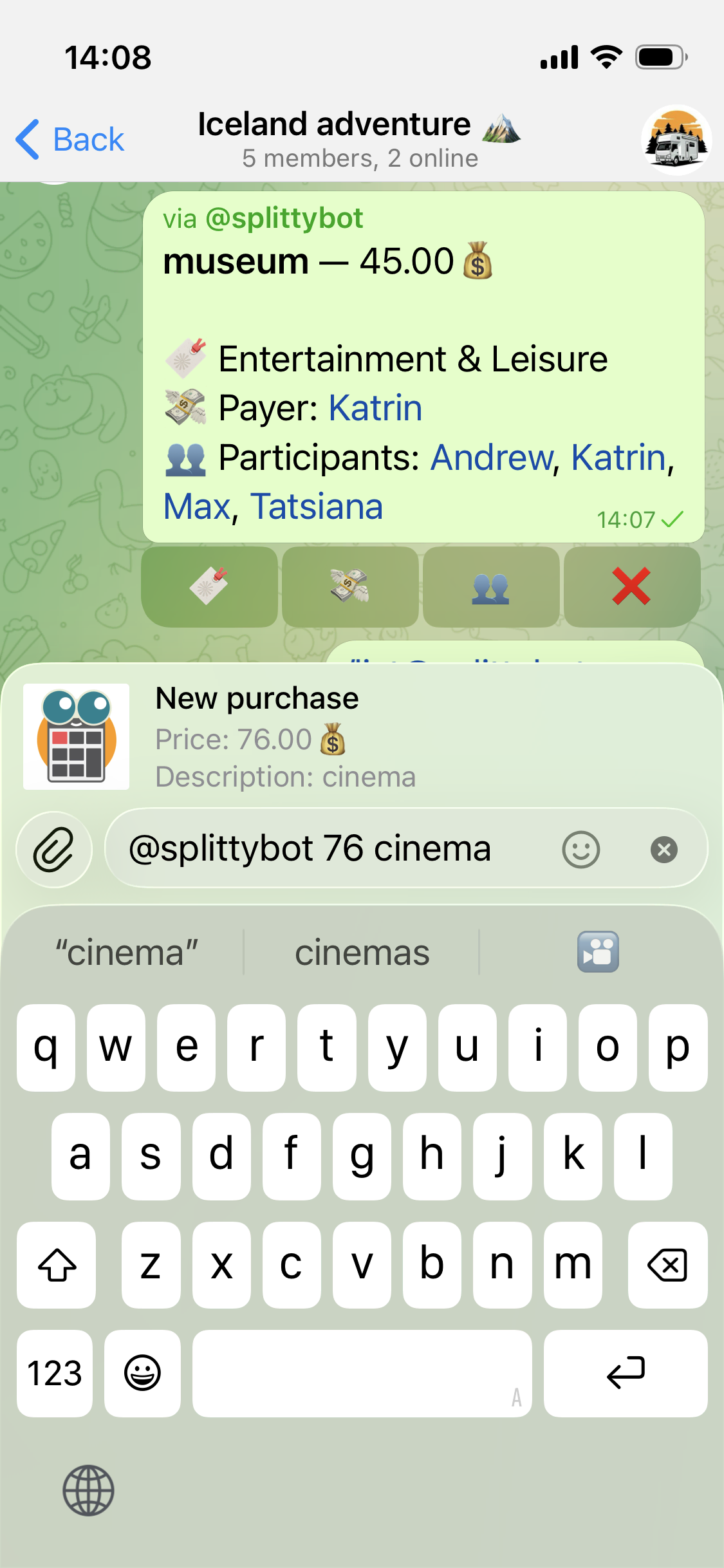 Splitty — Screenshot 3