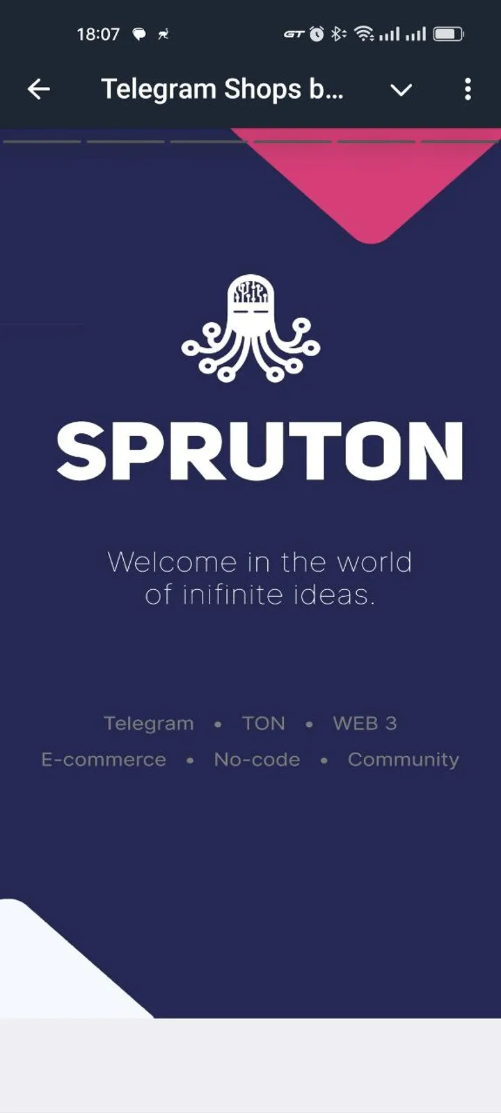 Telegram Shops by SPRUTON — Screenshot 3