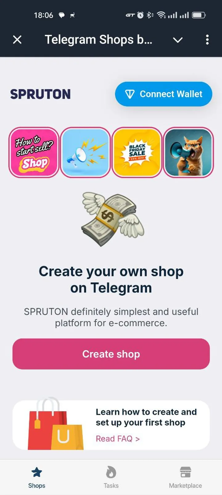 Telegram Shops by SPRUTON — Screenshot 5
