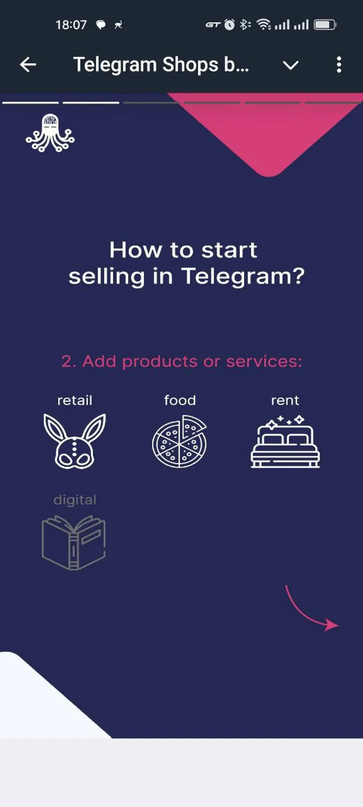 Telegram Shops by SPRUTON — Screenshot 6