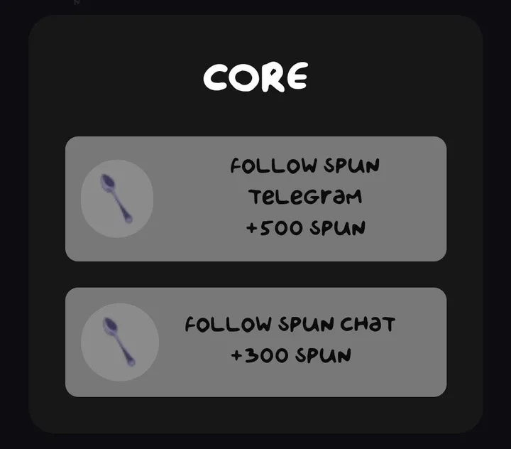 Spun Game App — Screenshot 2