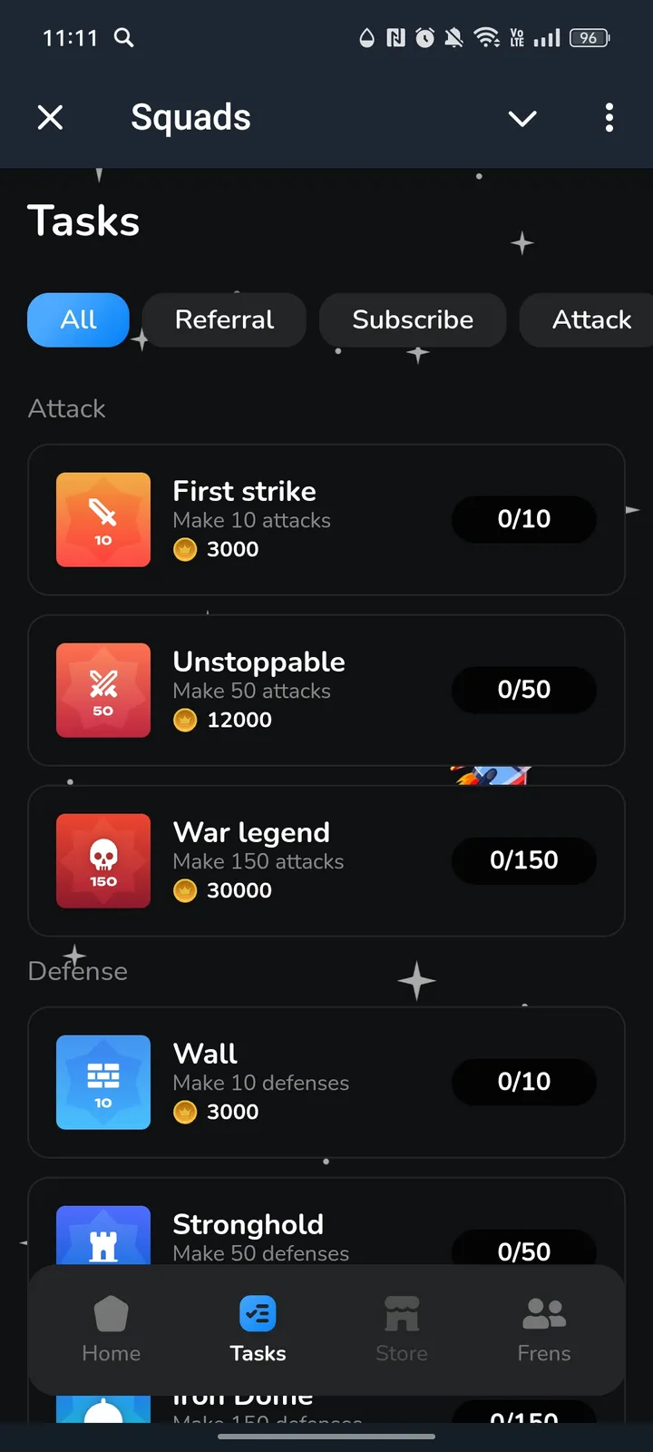 Squads — Screenshot 2