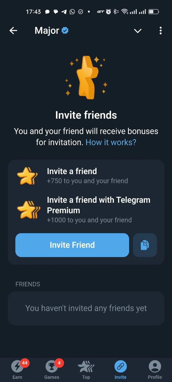 Major — Screenshot 1