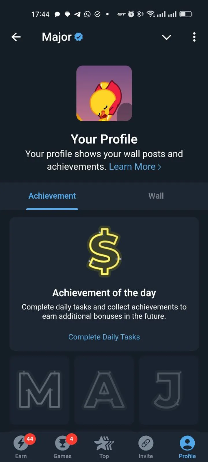 Major — Screenshot 2