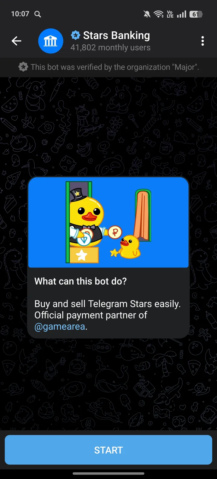 Stars Banking — Screenshot 1