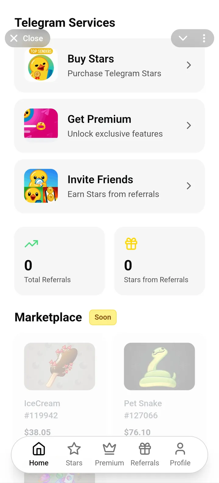 StarsOl — Screenshot 1
