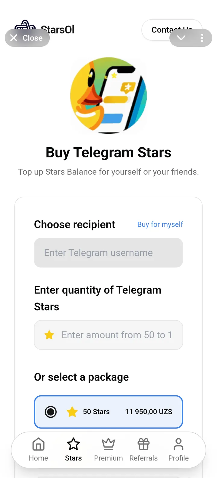 StarsOl — Screenshot 2