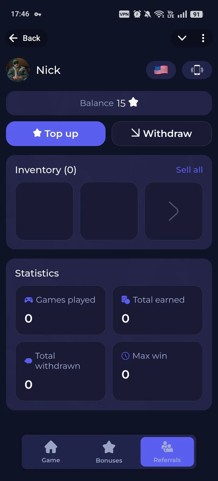 StarsomBot - Бесплатные Звезды Подарки Gifts — Screenshot 4