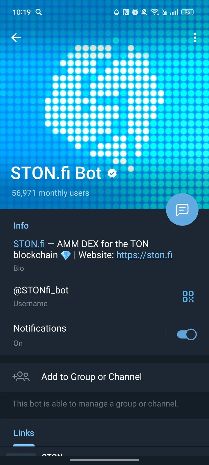 STON.fi Bot — Screenshot 4