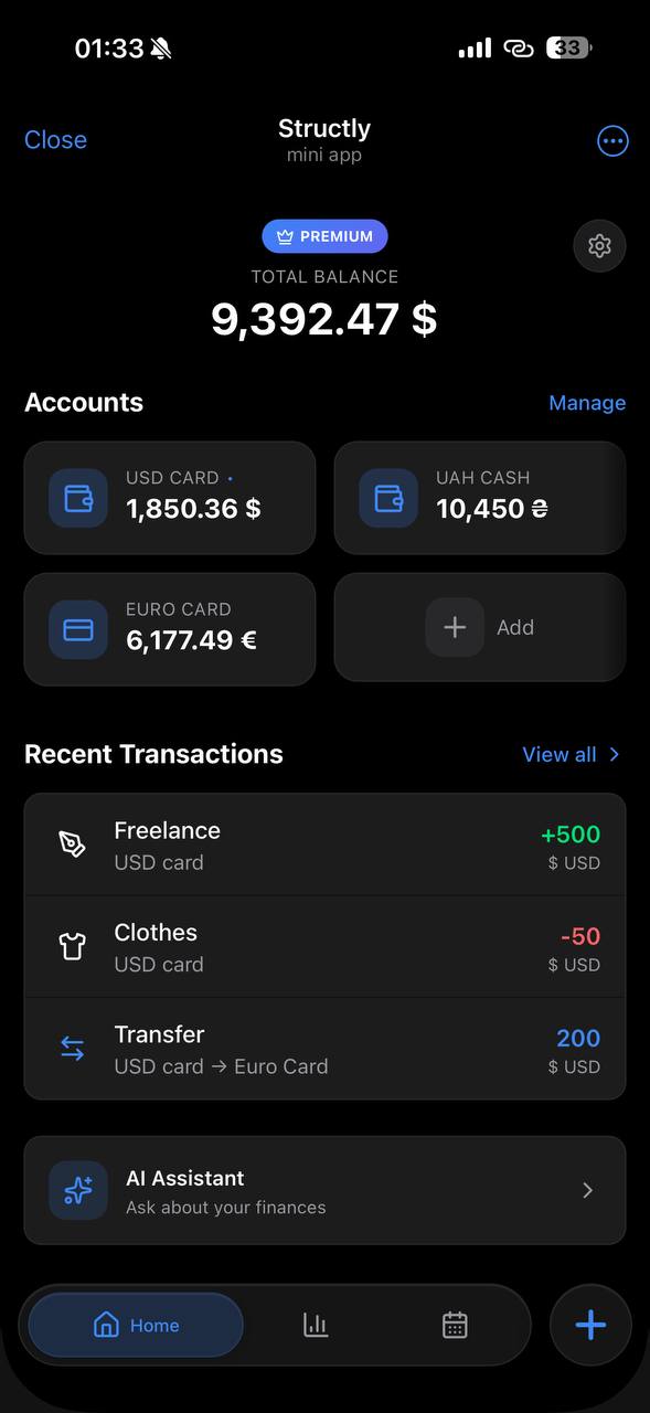 Structly — Screenshot 1