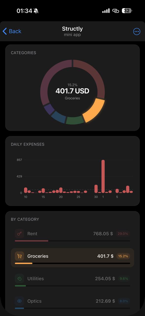 Structly — Screenshot 3